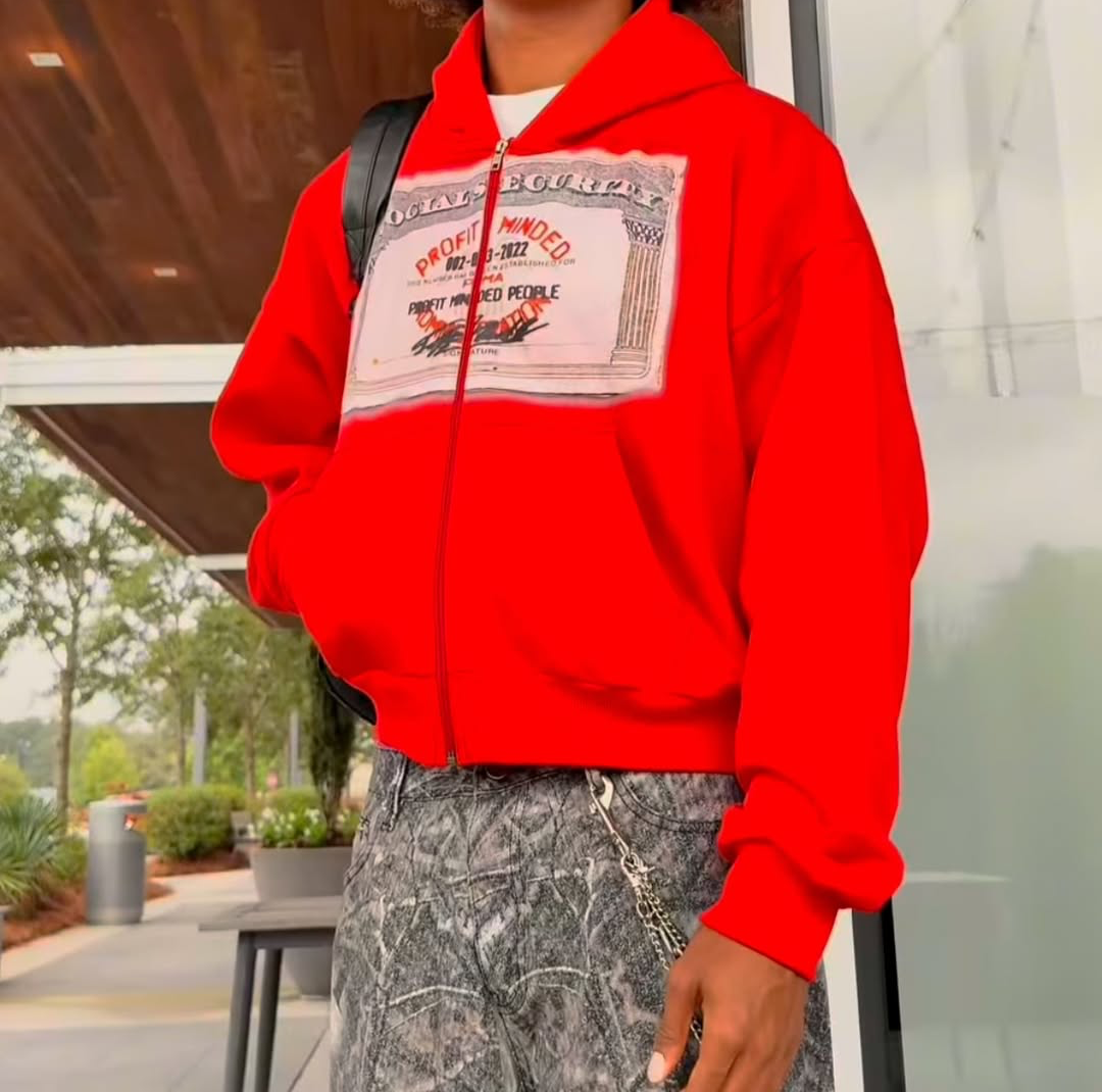 Red Money Zipup