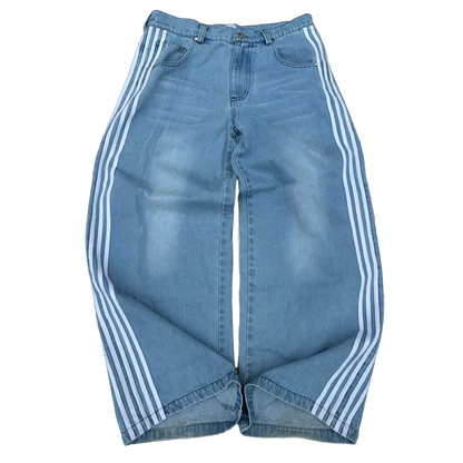 Striped Jeans